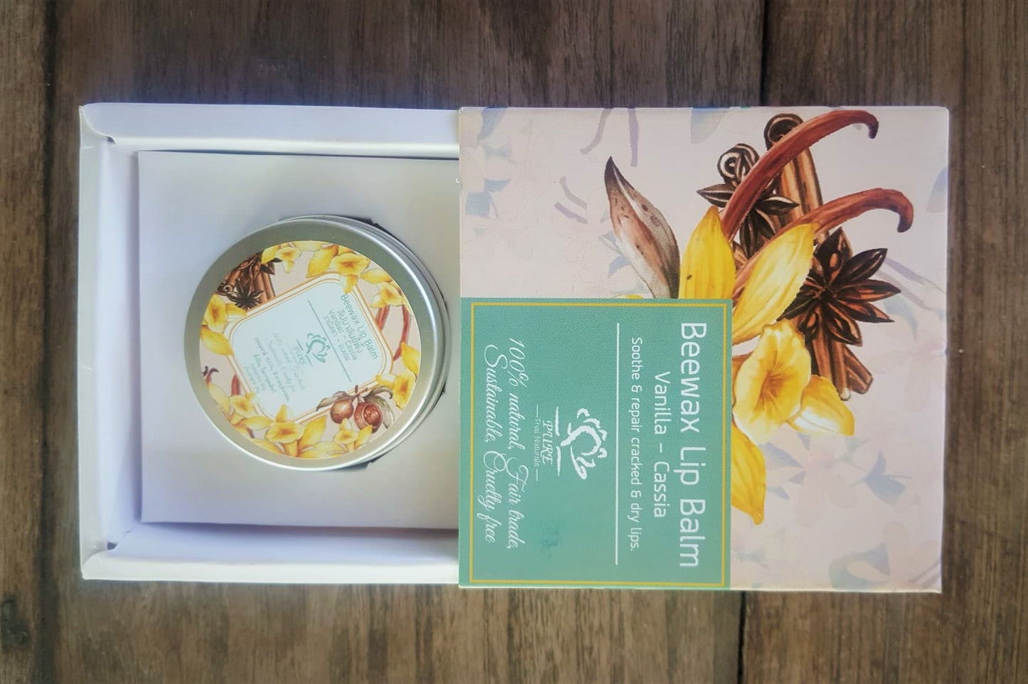 Beeswax Lip Balm - Vanilla Cassia