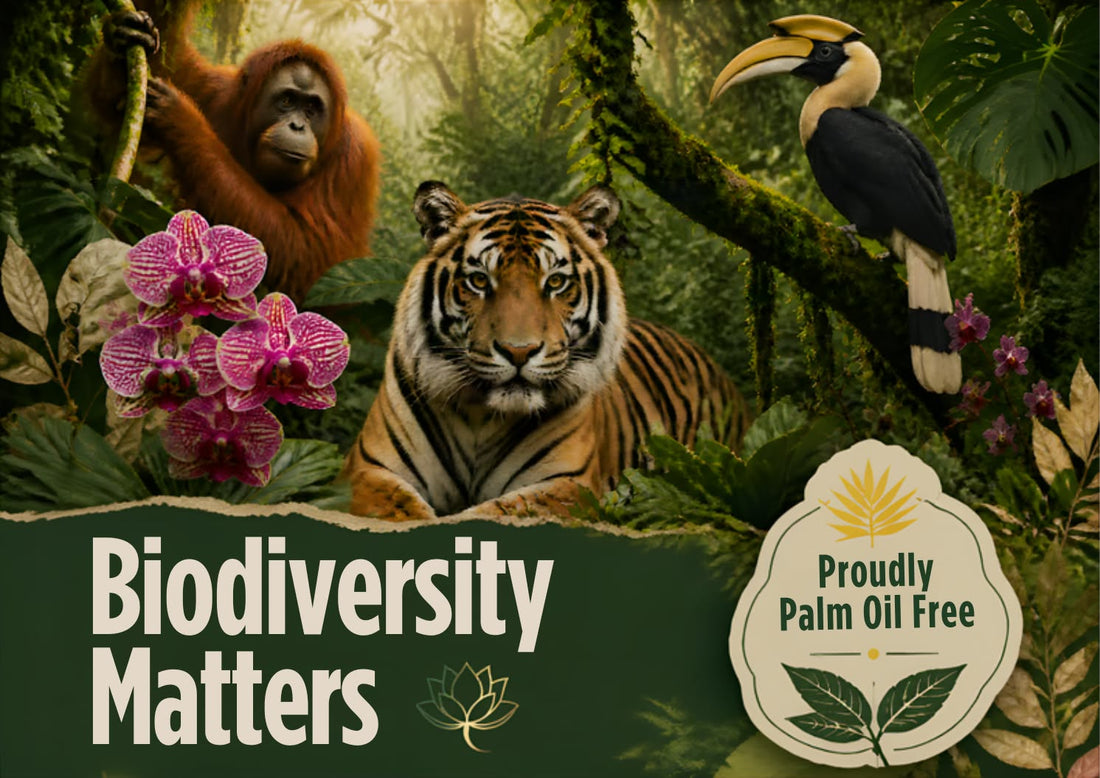 Proudly Palm Oil Free, Because Biodiversity Matters