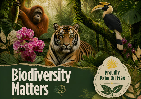 Proudly Palm Oil Free, Because Biodiversity Matters