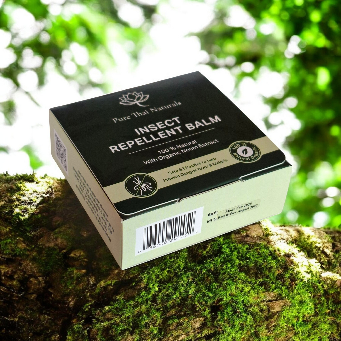 Insect Repellent 100% Natural Spray & Balm Duo