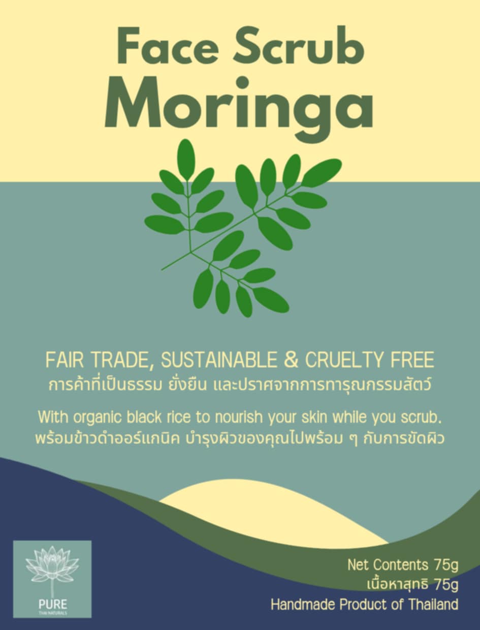 Face Scrub Moringa 75g