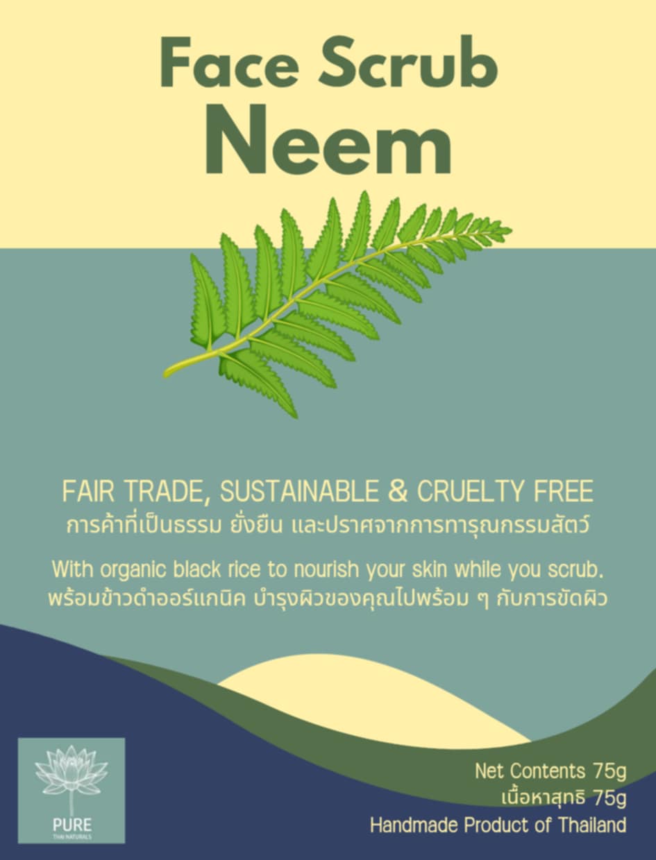 Face Scrub Neem 75g