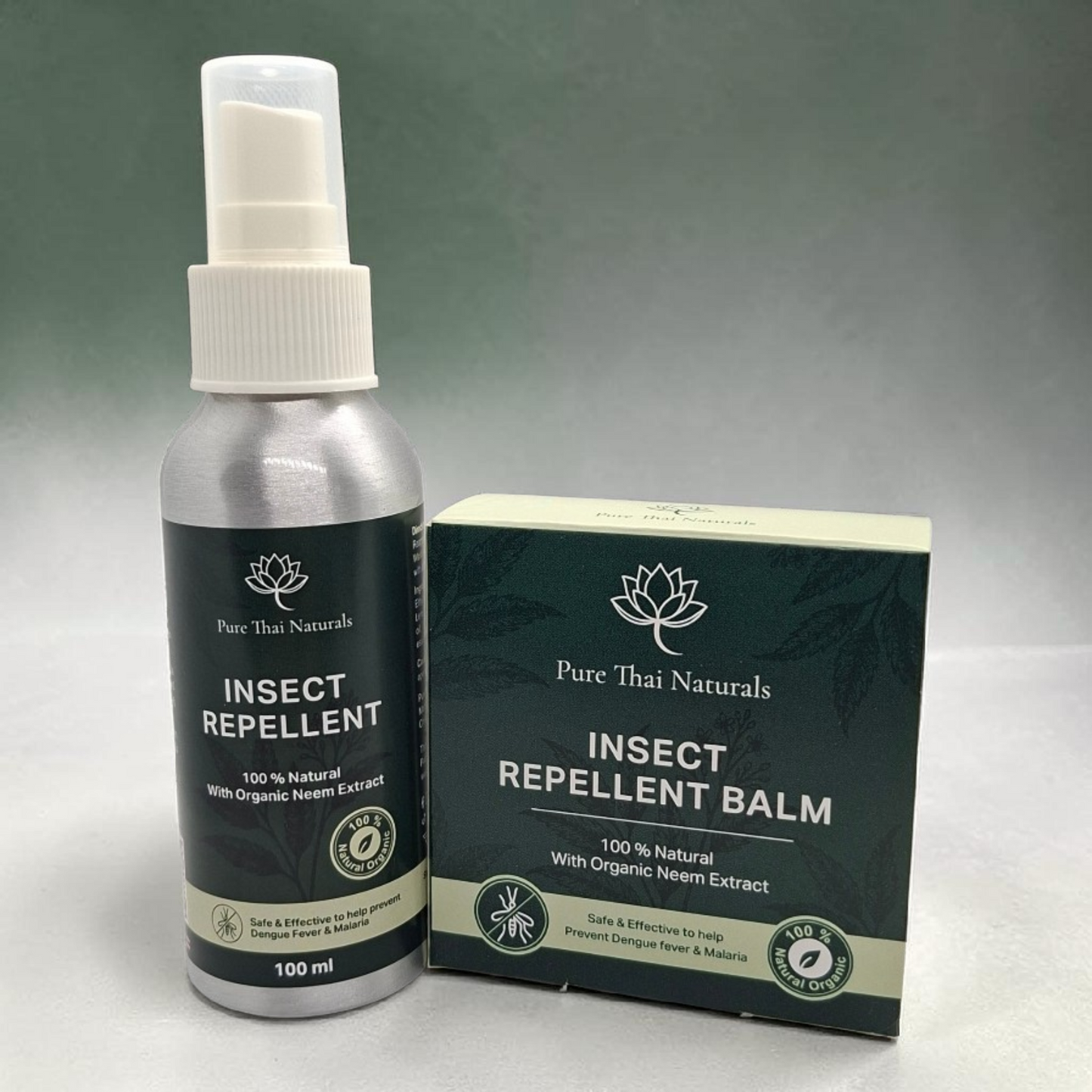 Insect Repellent 100% Natural Spray & Balm Duo