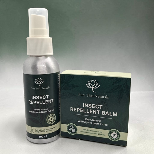 Insect Repellent 100% Natural Spray & Balm Duo
