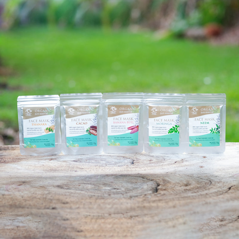 Face Mask Thai Herbal Set of 5 - 75g each