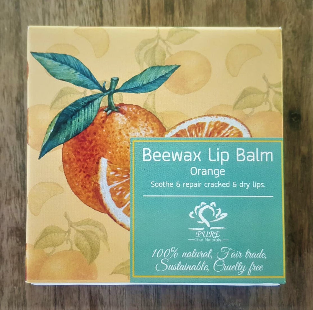 Beeswax Lip Balm - Orange