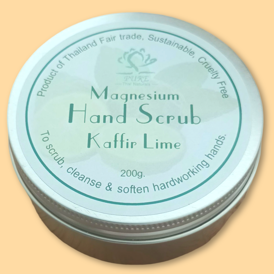 Magnesium Hand Scrub - Kaffir Lime - 200g