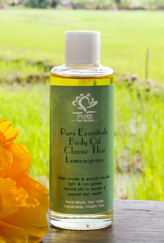 Pure Essentials Body Oil Classic Thai Lemongrass 85ml